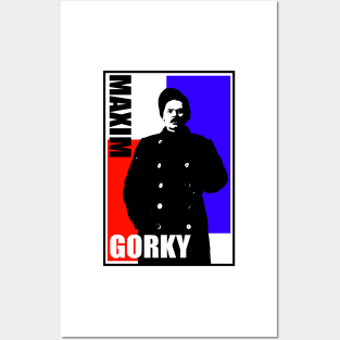 Maxim Gorky-4 Posters and Art